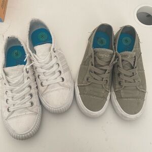 2 pair of blowfish shoes